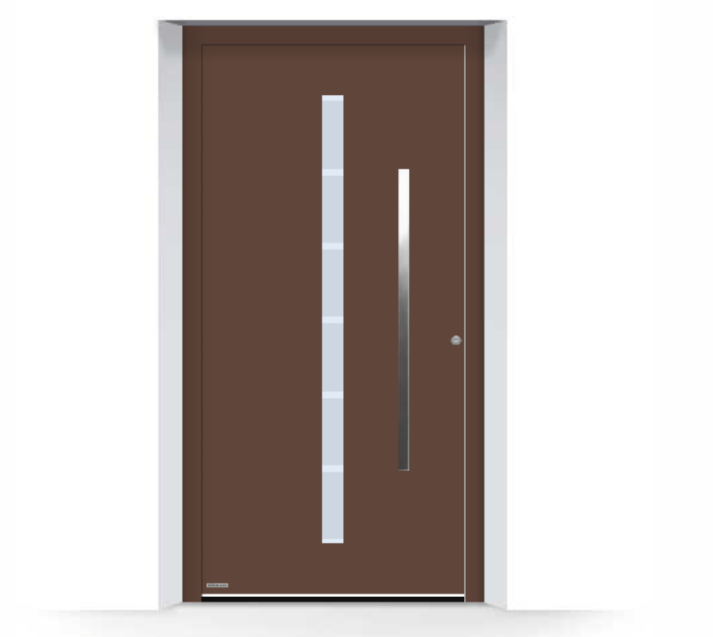 Drzwi zewnętrzne z aluminium ThermoSafe - Wzór 189 - PROMOCJA HÖRMANN