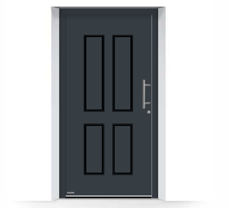 Drzwi zewnętrzne z aluminium ThermoSafe - Wzór 459 - PROMOCJA HÖRMANN