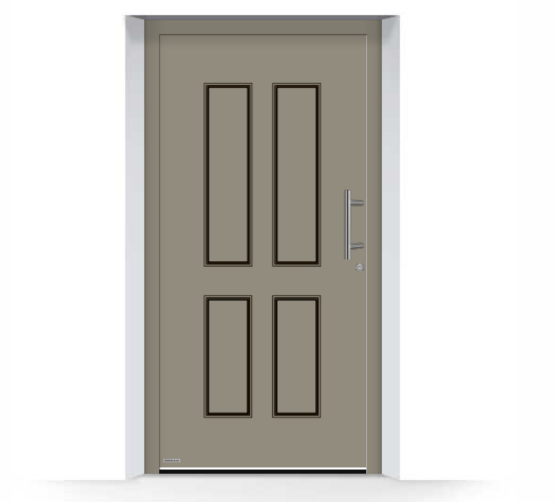 Drzwi zewnętrzne z aluminium ThermoSafe - Wzór 459 - PROMOCJA HÖRMANN