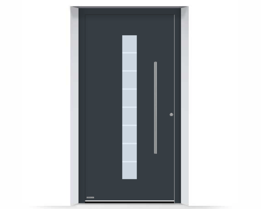 Drzwi zewnętrzne z aluminium ThermoSafe - Wzór 503 - PROMOCJA HÖRMANN