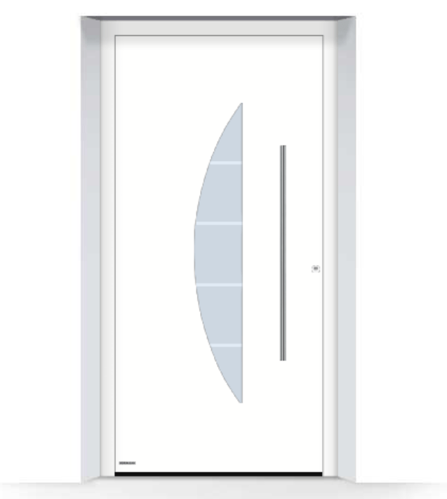 Drzwi zewnętrzne z aluminium ThermoSafe - Wzór 505 - PROMOCJA HÖRMANN