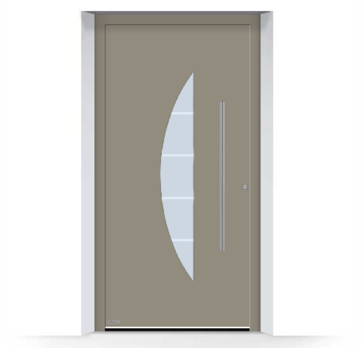 Drzwi zewnętrzne z aluminium ThermoSafe - Wzór 505 - PROMOCJA HÖRMANN