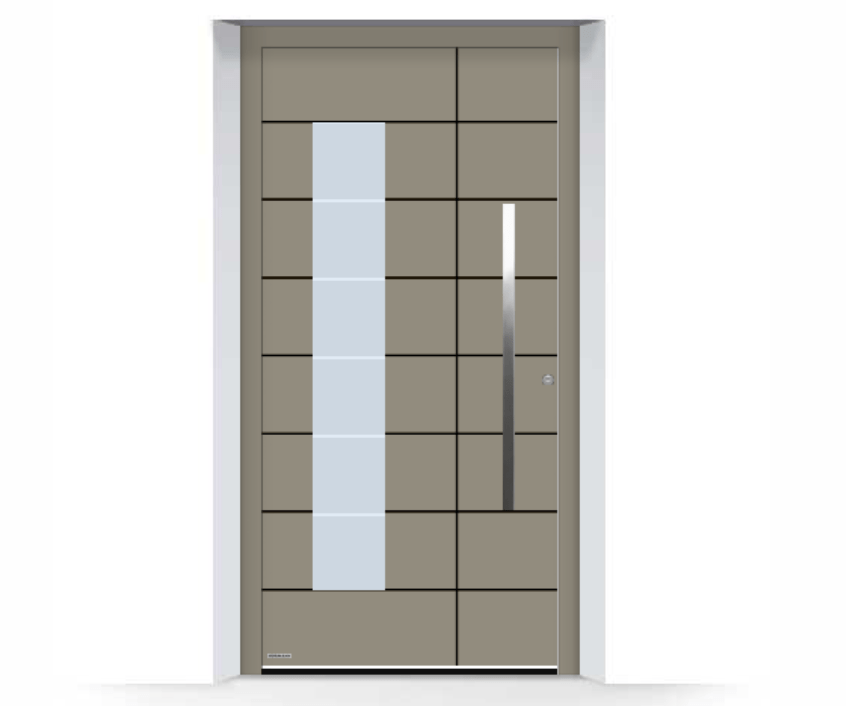 Drzwi zewnętrzne z aluminium ThermoSafe - Wzór 867 - PROMOCJA HÖRMANN